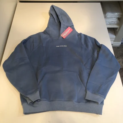 Dandy Women’s Let’s Go On A Drive Oversized Lux Hoodie Blue S