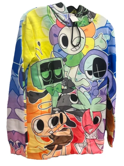 Dandy's World Sweatshirt For Kids Dandy's World Character Hoodie SIZE: M-XL