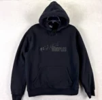 The Kooples Hoodie Mens L Black Dark Streetwear Gym Workout Dandy Rock French