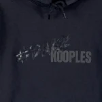 The Kooples Hoodie Mens L Black Dark Streetwear Gym Workout Dandy Rock French