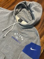 Nike Team Dallas Cowboys Women's Crop Hoodie Sweatshirt XL Dandy Logo