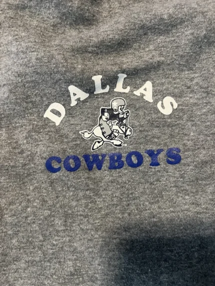 Nike Team Dallas Cowboys Women's Crop Hoodie Sweatshirt XL Dandy Logo