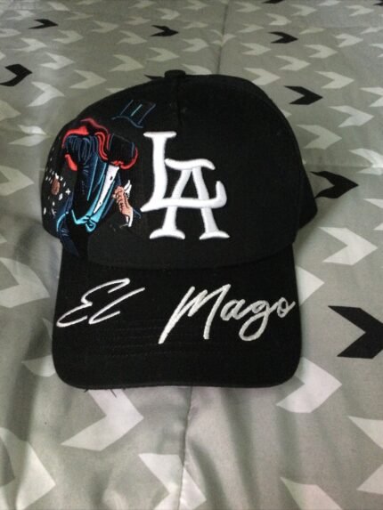 Genuine Dandy Hats x El Mago LA Black Snapback Baseball W/ Holo Authentication