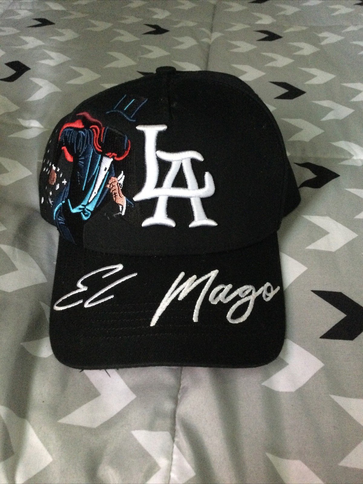 s-l1600 Genuine Dandy Hats x El Mago LA Black Snapback Baseball W/ Holo Authentication